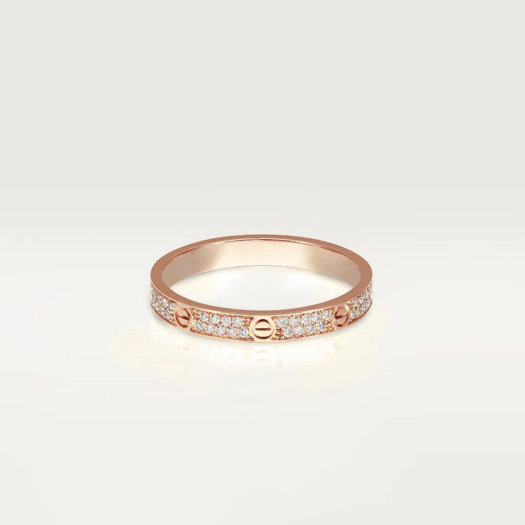 [Glitter Jewelry]LOVE RING 2.65MM DIAMOND