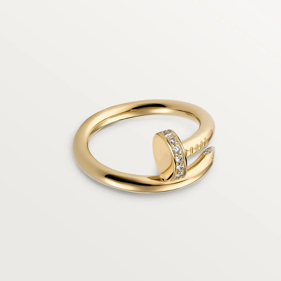 [Glitter Jewelry]JUSTE RING 2.65MM GOLD DIAMOND